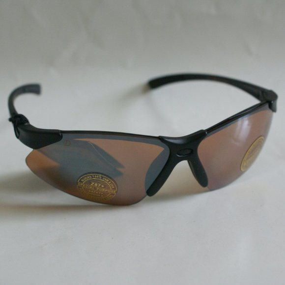 NWT SharpEdge semi-rimless sports wrap blade Coppermax lens tech sunglasses - Picture 1 of 5